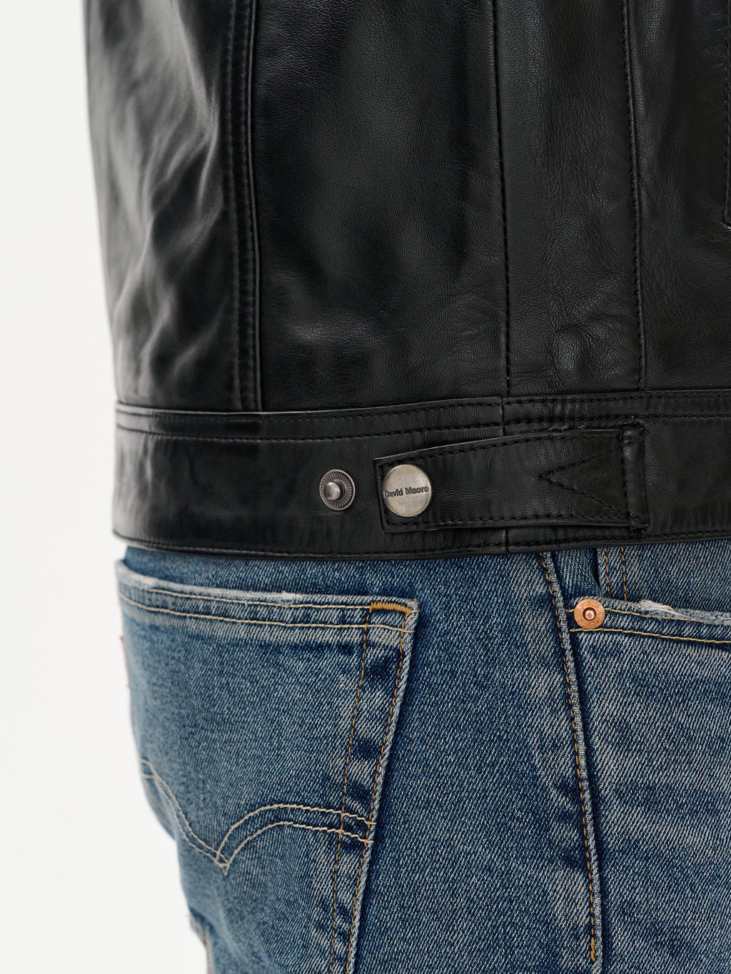 Men's Cafe Racer Black Leather Jacket